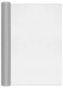 Rede em alumínio 60x1000 cm prateado