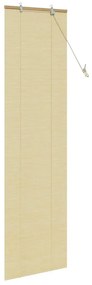 Persianas e Sombras de Janela Natural 60 x 220 cm Bambu