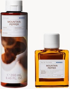 Conjunto de fragrâncias para homem Mountain Pepper (amadeirado, fougère), conjunto de 2