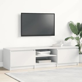 Móvel de TV 140x40x35,5 cm derivados de madeira branco