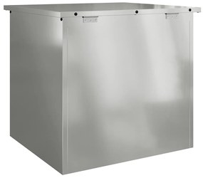 Caixa de Armazenamento Externa - 55x50,5x50 cm em Aço Galvanizado