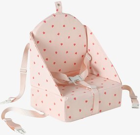 Assento elevatório para cadeira rosa-pálido