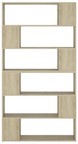 Estante/divisória 100x24x188 cm cor carvalho sonoma