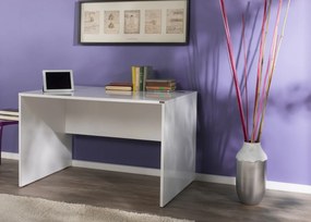 Secretária "Simple" - 120 x 75 x 76 cm - Branco - Design Moderno