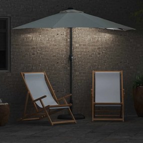 Guarda-sol de Jardim Areia 294 x 150 x 223 cm tecido