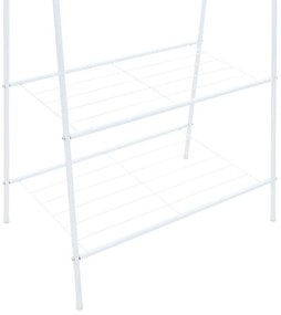 Suporte para roupas 59x35x150 cm branco