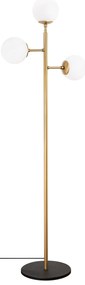 Candeeiro de Pé Atmaca – Dourado Brilhante – 57 x 22 cm