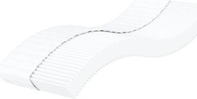 Colchão de espuma 80x220 cm dureza H2 H3 branco