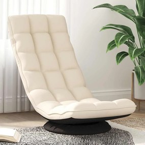 vidaXL Cadeira de piso giratória 70x51x79 cm linho