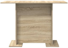 Mesa de Jantar vidaXL Sonoma Carvalho 110x60x75 cm Madeira Engenharia