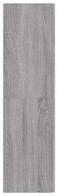 Móvel para TV de parede 30,5x30x110 cm cinzento sonoma