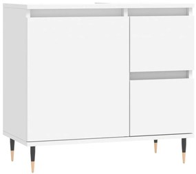 Móvel de Lavatório Eloa de 60cm - Branco - Design Nórdico