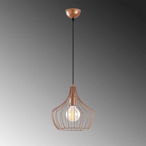 Candeeiro Suspenso Mezopotamya – Cobre – 27 cm x 126 cm