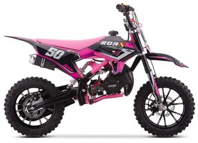 MINI MOTO PARA CRIANÇAS MiniCross Roan RXF 49cc 4.5CV 2024 Rosa