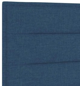Cabeceira Design Lines Azul 200 cm Tecido