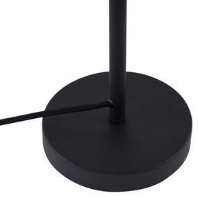 Candeeiro de Mesa Retro Preto com Vidro Verde - Bizle