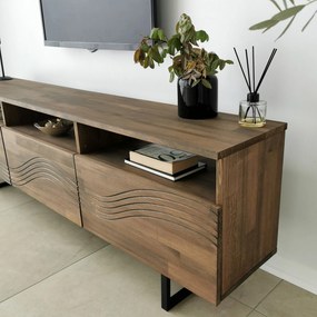 Unidade de TV Onda – Nogueira – 170x40 cm