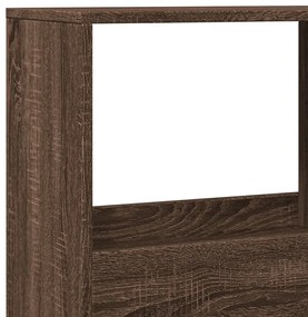Estante 100x33x155,5 cm derivados de madeira carvalho castanho