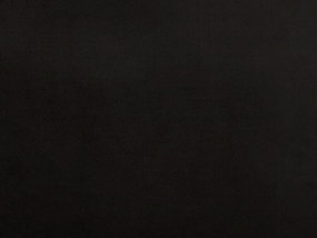 Cama de casal em veludo preto 160 x 200 cm FLAYAT Beliani