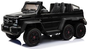 Carro elétrico para Crianças Mercedes-Benz G63 6X6, tela LCD, retroiluminação, 2,4 Ghz, 12V14AH, bateria removível, MOTOR 4 X, controle remoto, assent