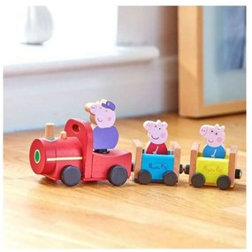 Comboio Peppa Pig Bandai Madeira (30 x 11,5 x 10 cm)