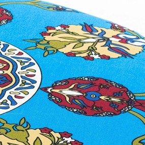 Tuffet Torino – Azul – 65x40x65 cm