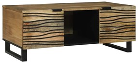 vidaXL Mesa de Centro 100x54x40 cm - Madeira de Mangueira Maciça