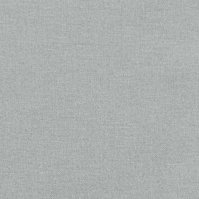 Almofadão banco jardim 180x50x7cm mesclado tecido cinza-claro