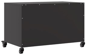 Móvel de TV 68x39x43,5 cm aço preto