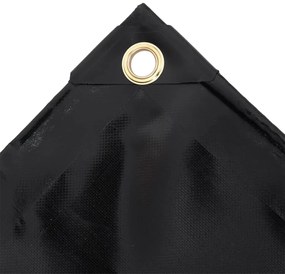 Lona 650 g/m² 3x3 m preto