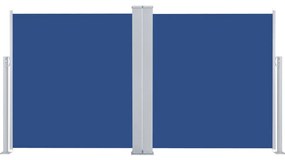 Toldo lateral retrátil 140x600 cm azul