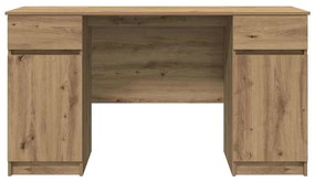 Mesa vidaXL Artisan Carvalho 140x49x76 cm Madeira de engenharia