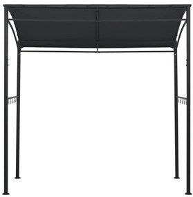 Gazebo de churrasco 215x150x220 cm aço antracite