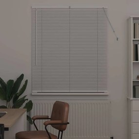 Persiana de Janela com cortinas Outros Manual Branco 80 x 130 cm Alumí