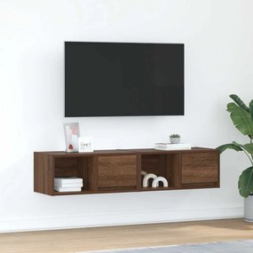 Móveis de TV 2pcs 60x31x25,5cm deriv. madeira carvalho castanho