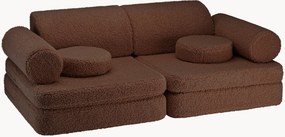 Sofá de brincar modular em teddy para crianças Sugar