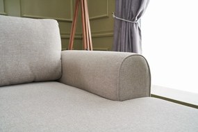 Sofá-Cama de Canto Belen – Creme – 300x78x202 cm