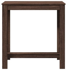 Mesa de bar 102x50x103,5 cm derivados madeira carvalho castanho