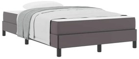 Cama Outros Cinzeto 120 x 200 cm Couro sintético