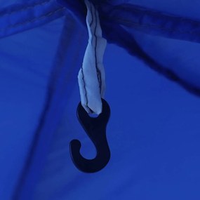 Tenda de festas impermeável azul ciano
