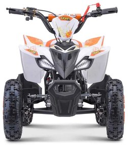 MINI MOTO 4 GASOLINA PARA CRIANÇAS 49cc Roan Ratte R6 4.5cv Laranja