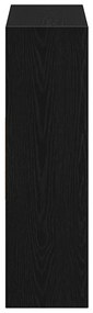 Estante 97,5x29,5x100 cm derivados de madeira carvalho preto