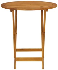 3 pcs conjunto de bistrô vime PE e madeira maciça cinzento