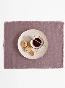 Individual de mesa em linho Ashes of Roses