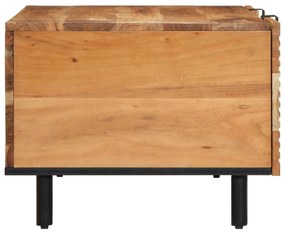 Mesa de centro vidaXL 100x54x40 cm Madeira de Acácia Sólida