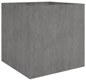 Vaso/floreira 80x80x80 cm aço corten