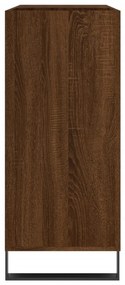 Armário p/ discos 84,5x38x89cm deriv. madeira carvalho castanho