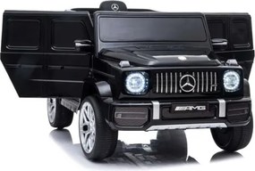 Carro elétrico para Crianças Mercedes G Novo com licença original, bateria, portas que abrem, assento único, motor 2 x, bateria 12 V, controle remoto