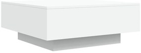 Mesa de centro 80x80x31 cm contraplacado branco
