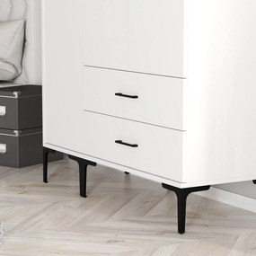 Guarda-roupa Kumsal ST – Branco – 120 cm x 47,5 cm x 201,4 cm